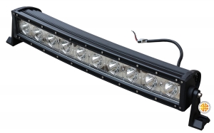 Светодиодная балка LED 100W изогнутая форма (10 сверярких диода) дальний свет | Podgotoffka.Ru