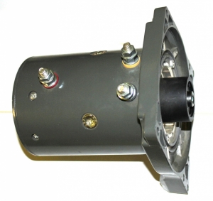 Мотор для лебедки 24V 9500-12000 lbs с плоским выходом (в комплекте со станиной) 5637