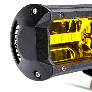 Фара светодиодная LBS865 288W желтый (комбинированный свет,габаритные размеры 1320*75*60) LBS865 288
