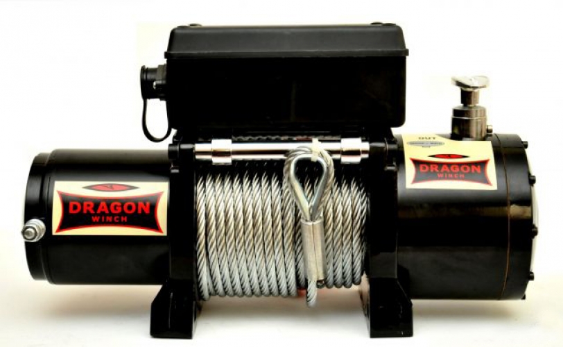 Лебедка электрическая 12V Dragon Winch (Польша) 6000lbs / 2722 кг