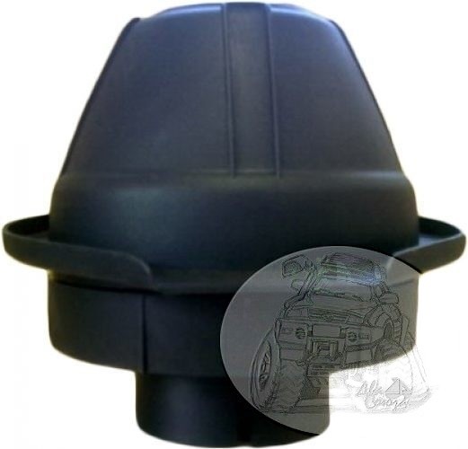 Насадка на шноркель циклон черная 3,5"