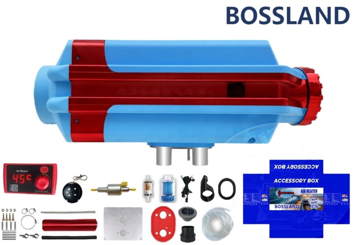 Воздушный стояночный обогреватель 12V/8кВт BOSSLAND (пластиковый бак 7л)