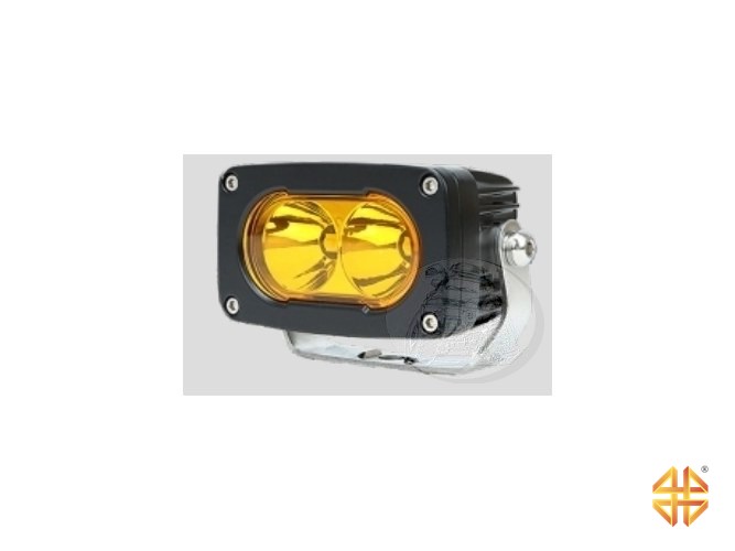Фара светодиодная OPL-NC17-5050 жёлтая (КОМПЛЕКТ 2ШТ)