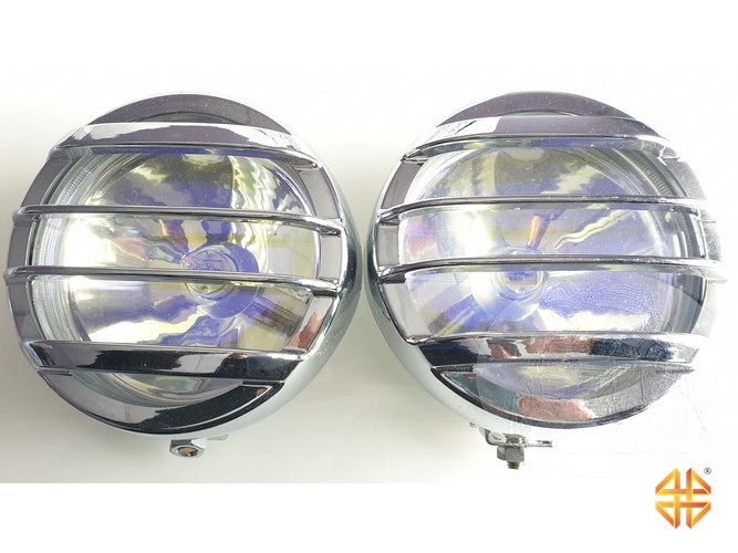 Противотуманные фары Н3 12v 55w ЖЕЛТЫЕ (комплект 2 шт)