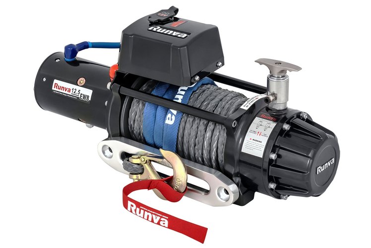 Лебёдка автомобильная электрическая 12V Runva EWB12500SSRMAC 5670 кг (влагозащищенная), комбинирован