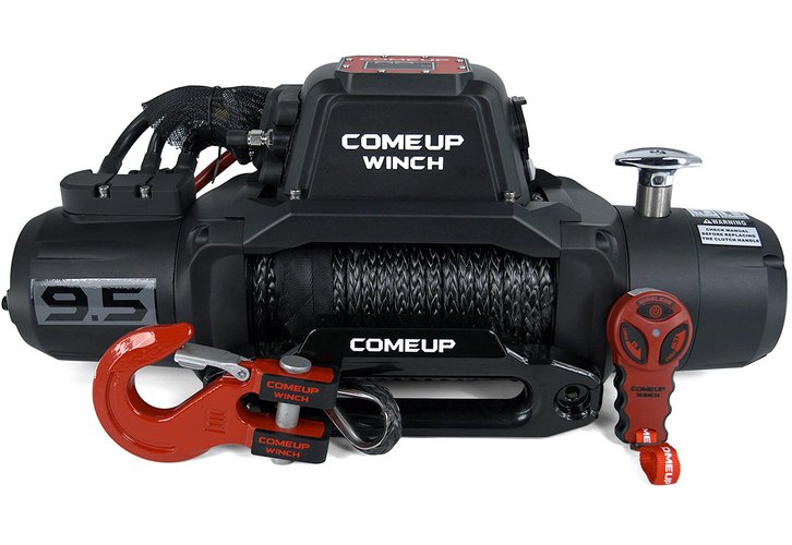 Лебедка автомобильная электрическая COMEUP SOLO 9.5rs Trail Edition (12В)