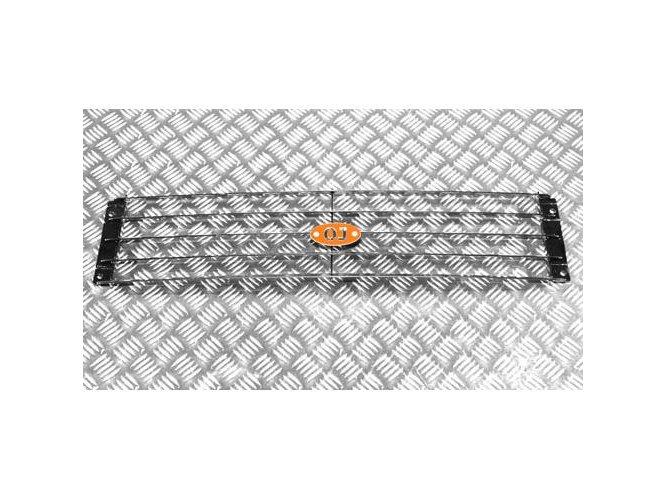 Решётка защитная радиатора OJ 12.016.01 на Mitsubishi Pajero Sport I 2005-2008