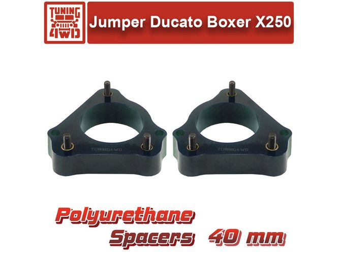 Проставки передних стоек Jumper Ducato Boxer X250 40 мм