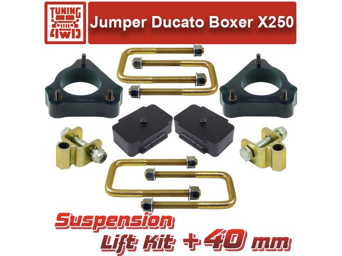 Лифт комплект подвески Jumper Ducato Boxer X250 40 мм