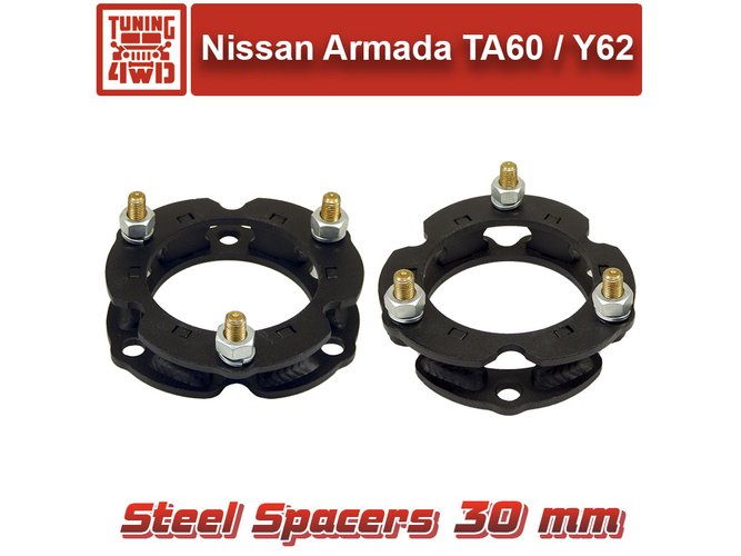 Проставки передних стоек Nissan TA60 30 мм Armada