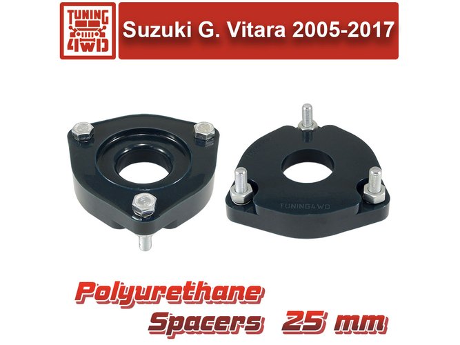 Проставки передних стоек Suzuki TD54 PU 25 мм Escudo