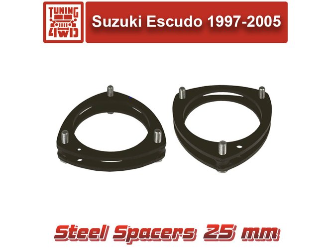 Проставки передних стоек Suzuki TD02 25 мм Escudo
