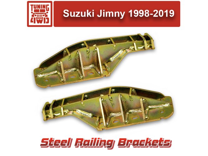 Кронштейны рейлингов передние Suzuki Jimny JB