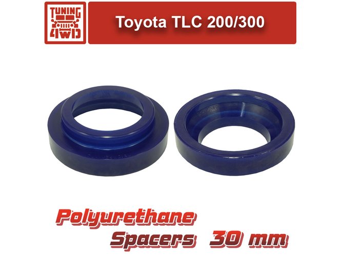 Проставки задних пружин Toyota J200 30 мм Land Cruiser 200