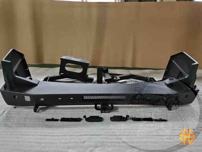 Бампер задний MITSUBISHI PAJERO SPORT 15-19