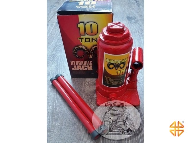 Домкрат бутылочный HYDRAULIC JACK грузоподъемность 10 тонн
