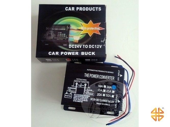 Инвертор LaiRun 24V-12V 20A