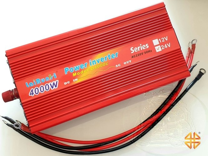 Инвертор LaiRun 24V-220V 4000W