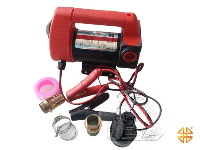 Насос для перекачки технических жидкостей (непогружной) 220V 155W 40л/мин (длина провода 2м) КРАСНЫ