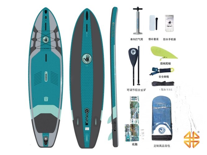 Надувная доска для SUP (САП) серфинга 323*83.8*14.2 NAVIGATOR однослойный