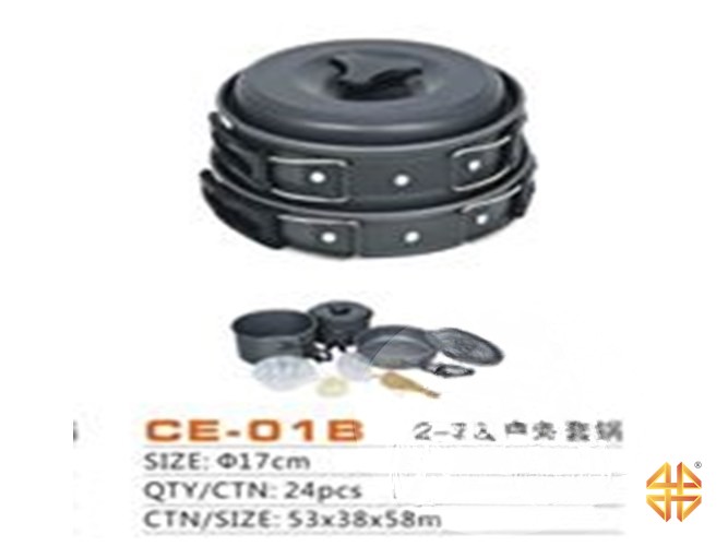 Набор походных кастрюль CE-01B 17cm