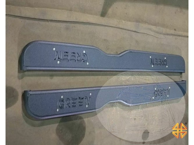 Подножки NISSAN SAFARY Y62 (сталь)