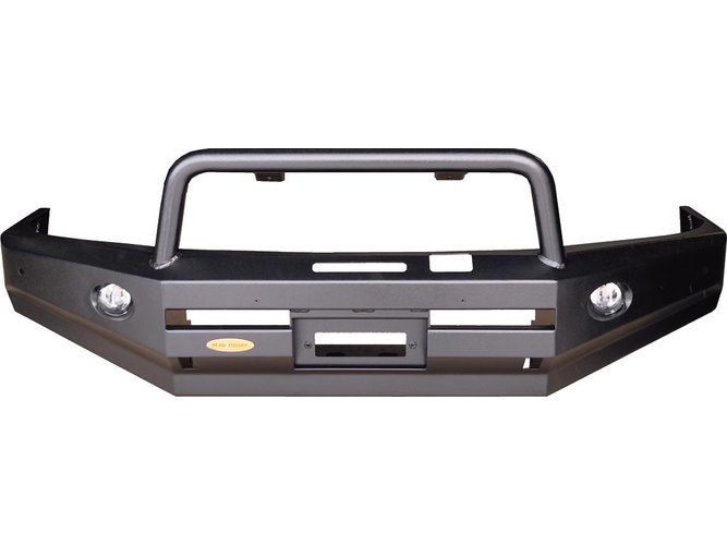 Бампер силовой передний Toyota Land Cruiser 200 с центральной дугой