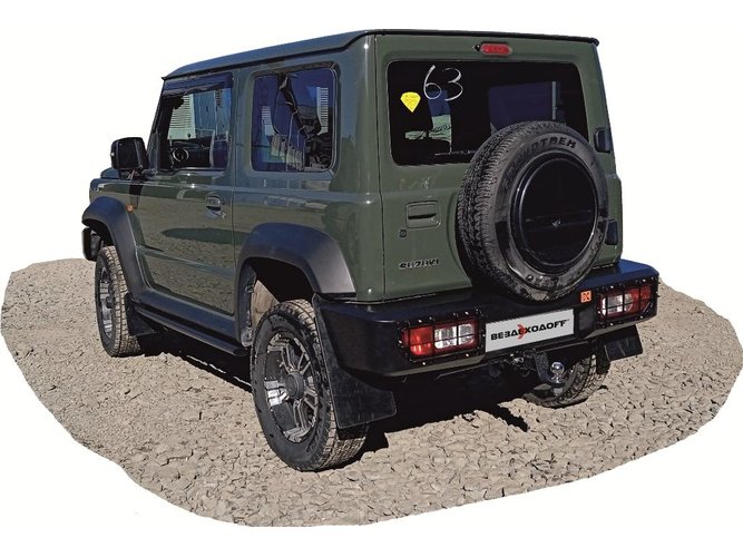 Бампер силовой задний Suzuki Jimny 2018
