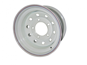 Диск Мерседес стальной белый  5x130 8xR16 ET-0