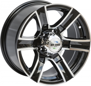 Диск УАЗ литой черный 5x139,7 8xR16 d110 ET+15