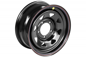 Диск УАЗ стальной черный 5x139,7 7xR16 d110 ET+25 (треуг. мелкий)
