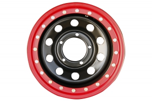 Диск УАЗ стальной черный 5x139,7 8xR15 d110 ET-19 (треуг. мелкий)