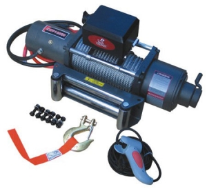Лебёдка электрическая 2х скоростная 12V Runva 10000 lbs 4500 кг