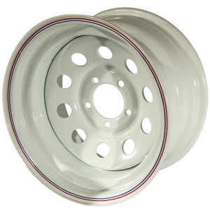 Диск колёсный крашеный белый УАЗ 5x10R16