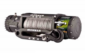 Лебедка электрическая Monster Winch 9500lbs 12V с синтетическим тросом