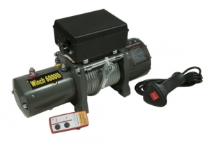 Лебедка электрическая 12V Electric Winch 6000lbs / 2722 кг (влагозащищ) SC60WX