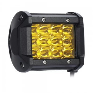 Фара светодиодная LBS865 36W (дальний свет) желтый, габаритные размеры 95*75*60мм LBS865 36W | Podgotoffka.Ru