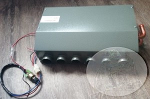Печка-обогреватель салона автомобиля 12V 6 выходов на одну сторону (39*24,5*11см)