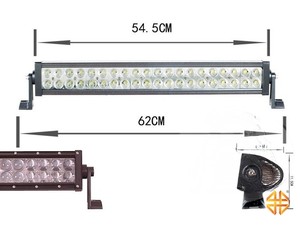 Фара светодиодная CH008 120W 4D 40 диодов по 3W (габаритные размеры 83*82*115*620мм) | Podgotoffka.Ru