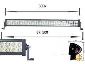 Фара светодиодная CH008 180W MINI 60 диодов по 3W (габаритные размеры 83*82*115*875мм) | Podgotoffka.Ru