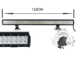Фара светодиодная CH019B 288W 96 диодов по 3W (габаритные размеры 65*80*1100мм) | Podgotoffka.Ru