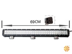 Фара светодиодная CH057 144W 48 диодов по 3W (габаритные размеры 80*85*690мм) | Podgotoffka.Ru
