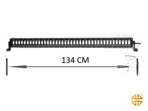 Фара светодиодная CH1980 384W 48 диодов по 8W (габаритные размеры 115*90*1340мм) | Podgotoffka.Ru