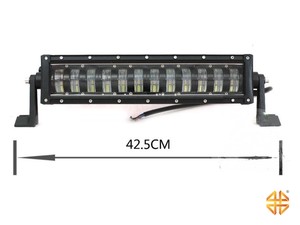 Фара светодиодная CH1980 96W 12 диодов по 8W (габаритные размеры 115*90*420мм) | Podgotoffka.Ru