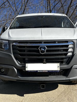 Фаркоп передний под съемную лебедку для ГАЗ Соболь NN 2023- | Podgotoffka.Ru