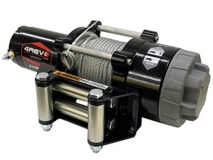 Лебедка для квадроцикла / снегохода 4REVO AX-2500 (Стальной трос) | Podgotoffka.Ru