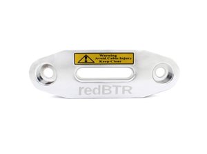 Клюз алюминиевый redBTR (под синтетический трос) к лебедкам 3000lbs | Podgotoffka.Ru