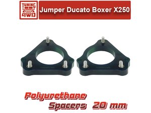 Проставки передних стоек Jumper Ducato Boxer X250 20 мм | Podgotoffka.Ru