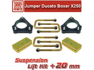 Лифт комплект подвески Jumper Ducato Boxer X250 20 мм | Podgotoffka.Ru