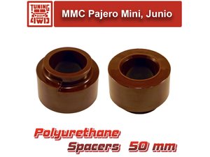 Проставки задних пружин Mitsubishi Pajero Mini, Junior 50 мм | Podgotoffka.Ru